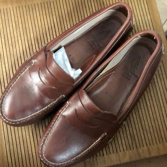 THE HOLMES STORE LEATHER LOAFERS SZ 91/2 main image 4